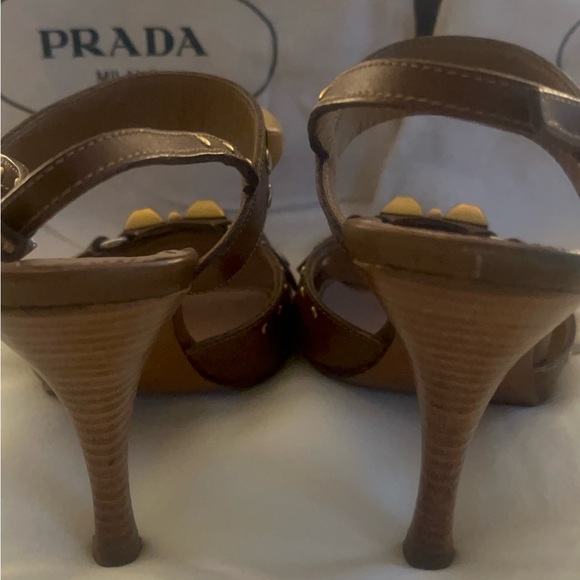 Authentic Prada studded sandal - Picture 5 of 11